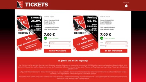 HSG Nienburg Tickets